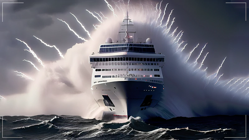 can cruise ships sail through hurricanes